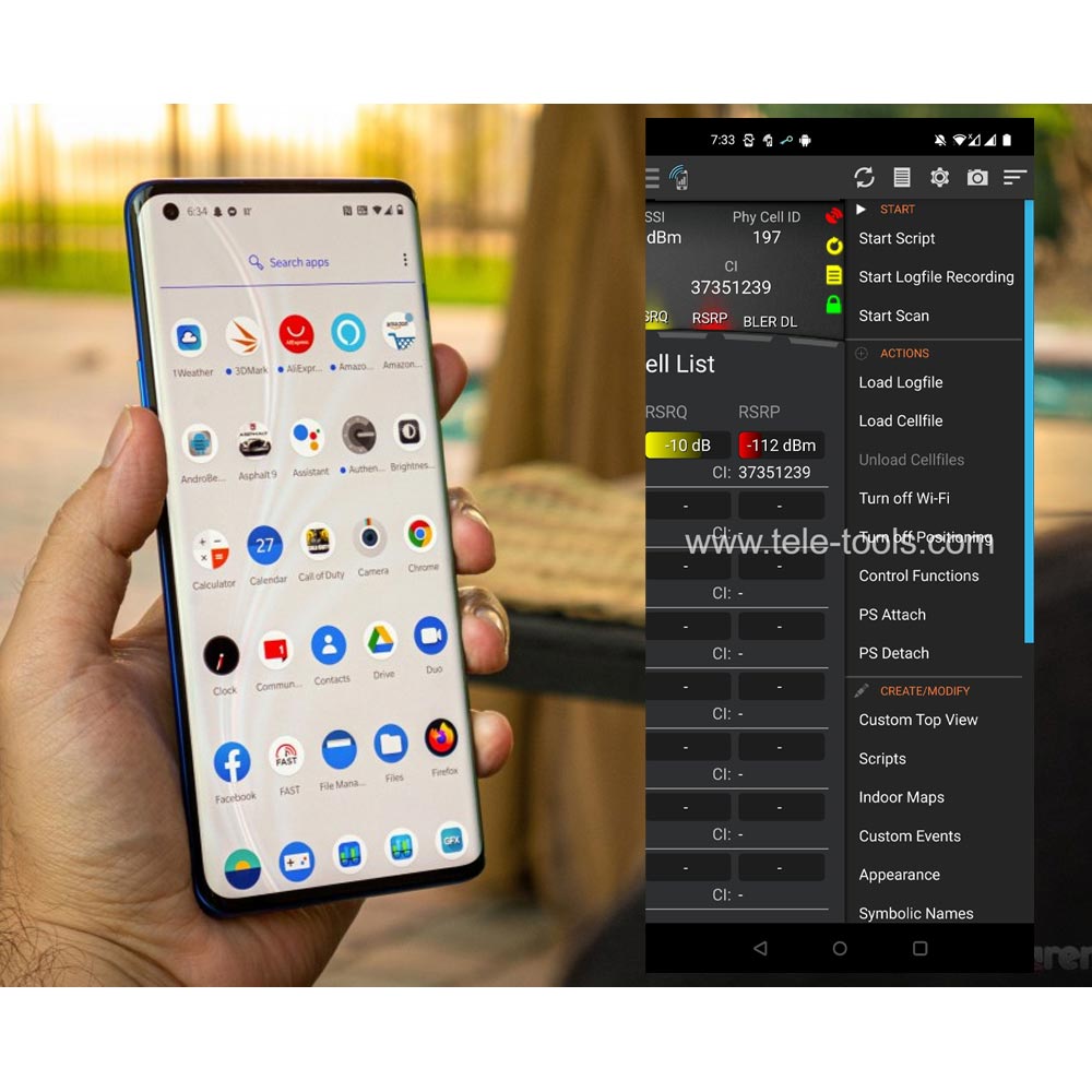 OnePlus 8 Pro 5G Tems Pocket
