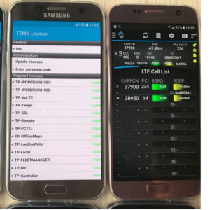 Samsung Galaxy S7 G930F Tems Pocket license
