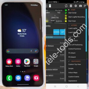 Samsung Galaxy S23+ SM-S916B with Tems pocket license