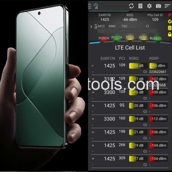 Xiaomi Mi 14 Pro 5G with Tems Pocket license