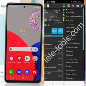 Samsung Galaxy A52s 5G with Tems pocket license